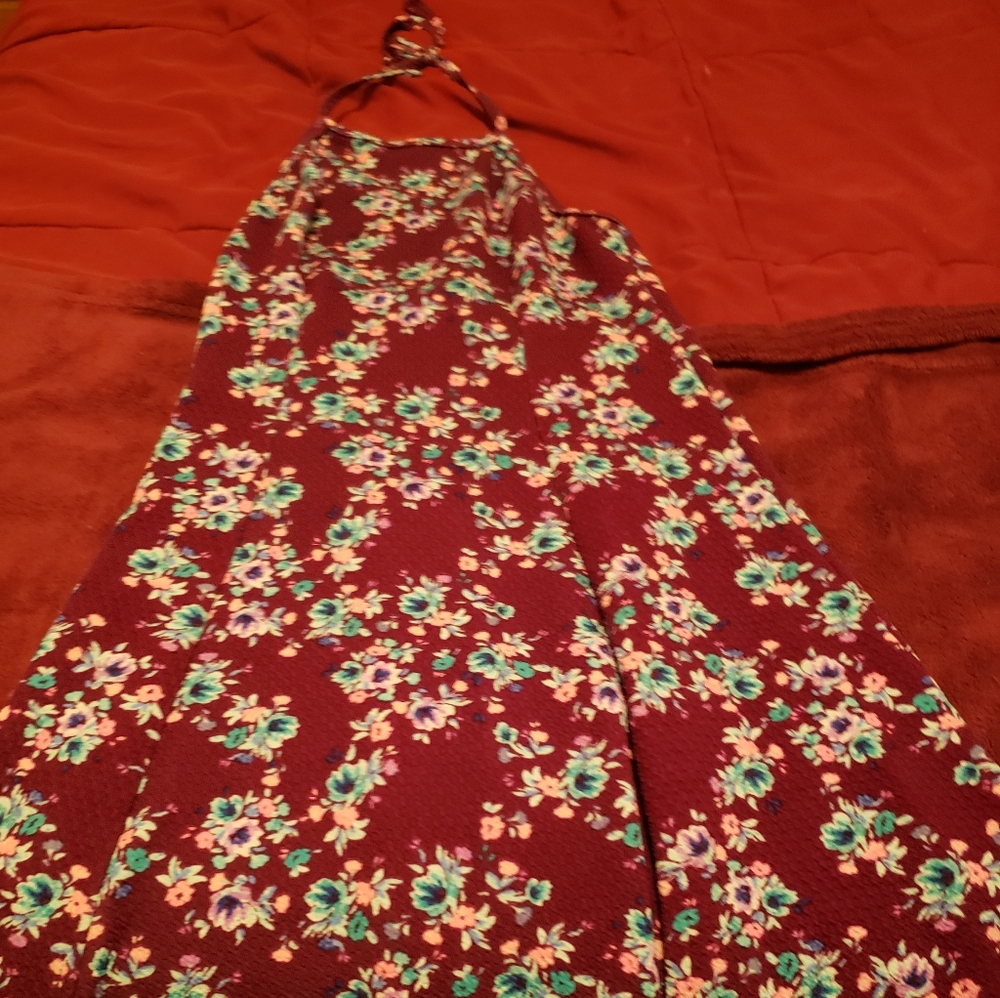 Pretty halter sundress